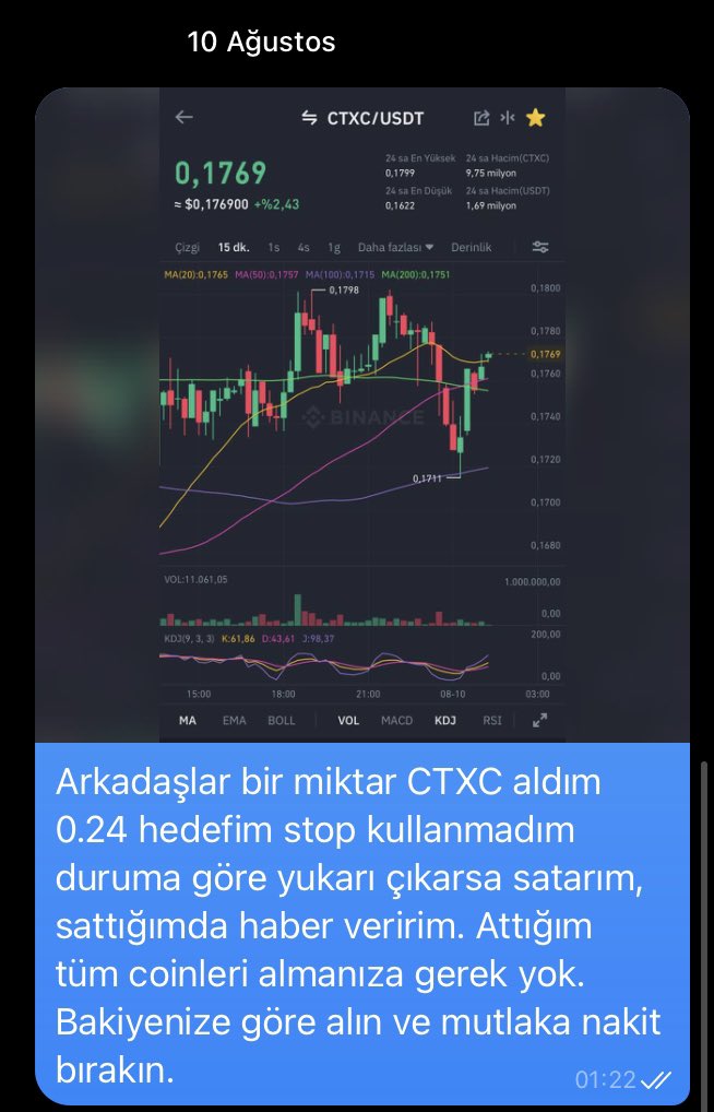 ASTROCRYPTOO's tweet photo. 4 günde #CTXC Coinden %35 kâr ettik🥳🚀💸🪐 her zaman doğru yerde olmak ve sabırlı olmak kazandırır🚀💸🪐
BU DAHA BAŞLANGIÇ🚀🚀🪐🪐💸

#DOLARTL #Bitcoin  #btc     #eth #matic #doge #HODL #SHIB #bnb  #AVAX  #Ethereum #altın #USDT #ALGO #Airdrop   #ANKR #AXS #COTI #Solana https://t.co/b4qiVMz5NG