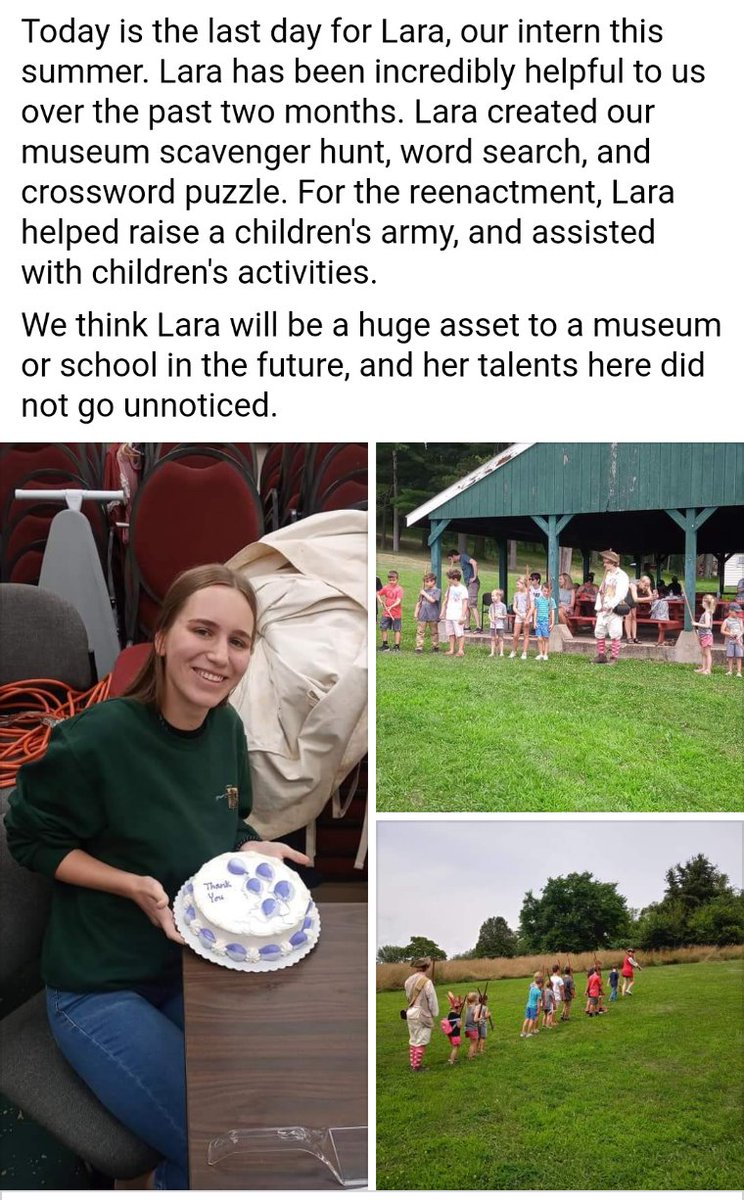 BushyRun1763's tweet photo. Thanks Lara!! Best of luck with your future plans!! It was nice to have you as a part of the #BushyRun family this summer!. #FridayVibes https://t.co/dbtvQuQQHR