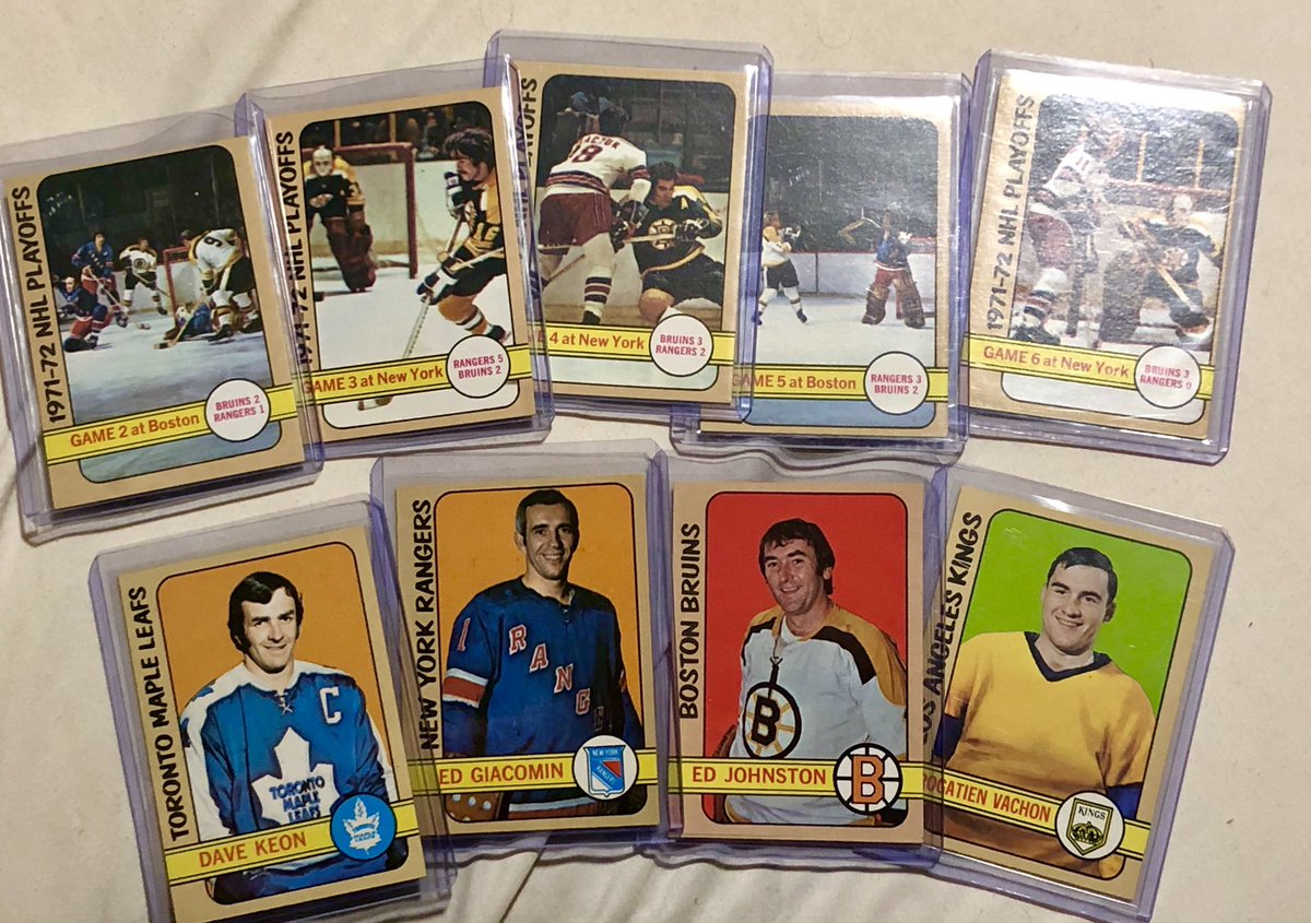 expomick's tweet photo. Man! Just part of the awesome haul today from @cardcollector77 He’s first class to deal with. Great cards!! #hockeycards #GotEmNeedEm https://t.co/KT30Zq6eEb