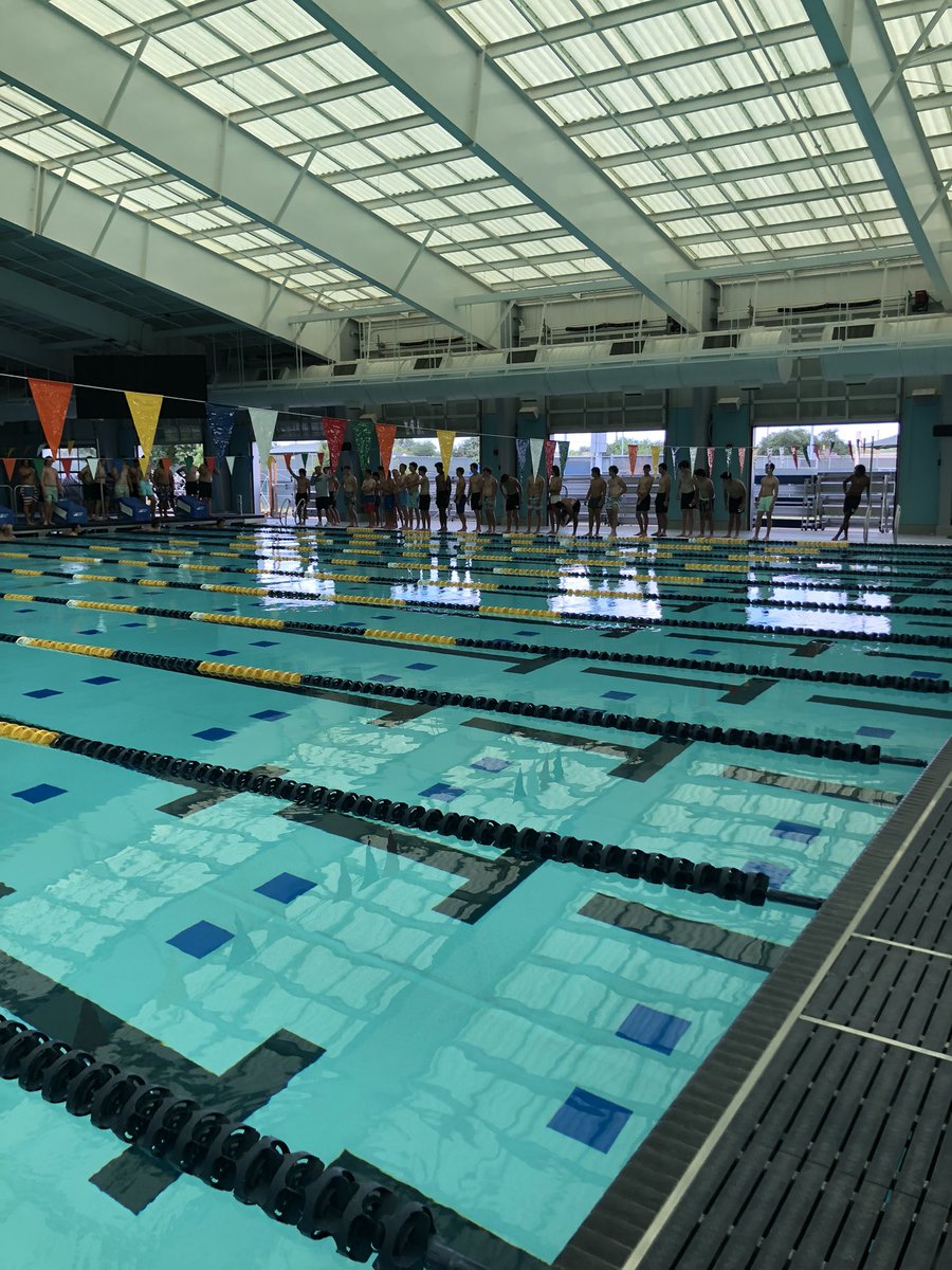 Reagan Rattlers Football Team at the Walker Pool today!