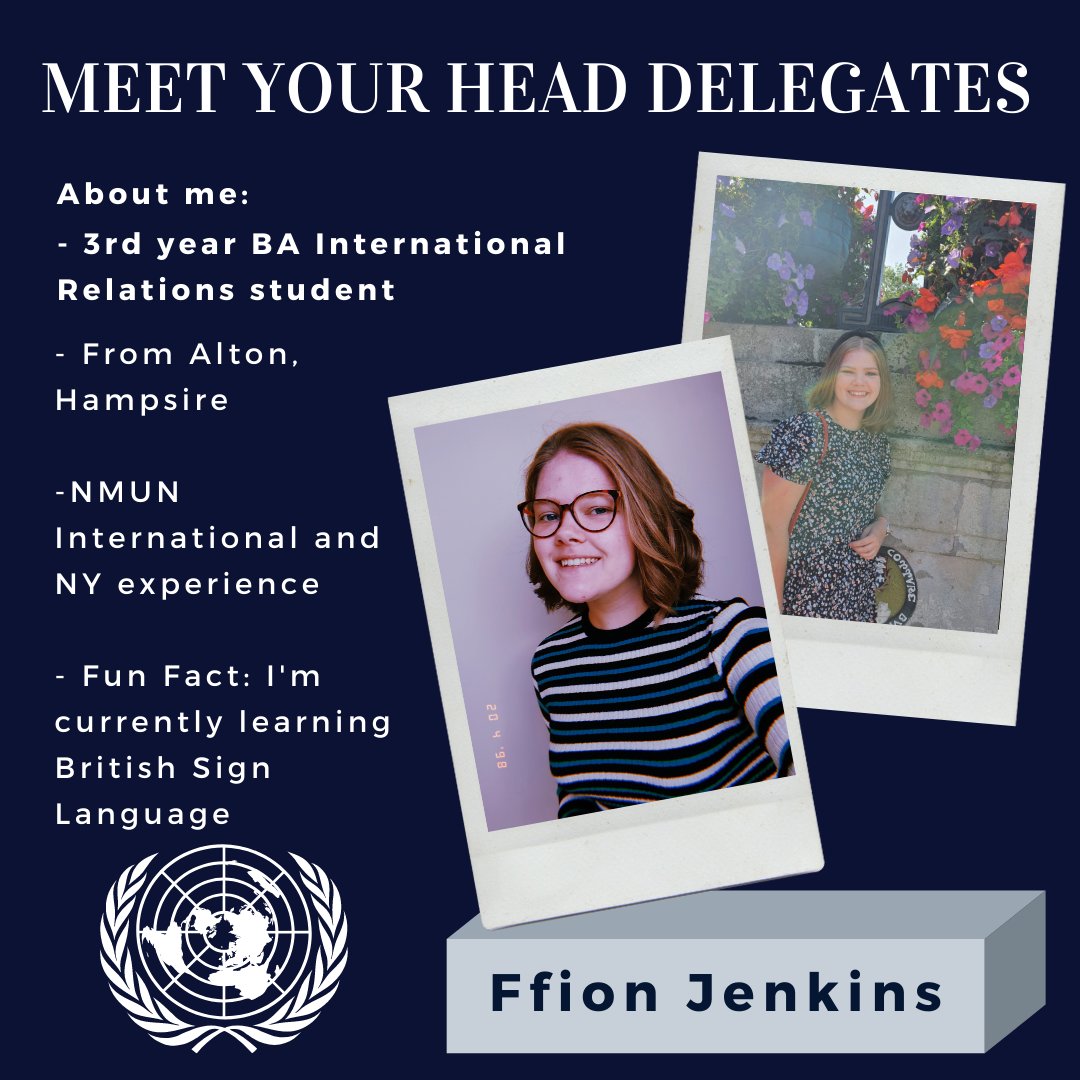 rhul_nmun's tweet photo. Hi everyone! My name is Ffion and I am one of your New York Head Delegates for this year 

Here's some information to get to know me. I am so excited for the year ahead and can't wait to meet you all. We have so many exciting things lined up so keep your eyes on our social media https://t.co/RdFttmNudJ