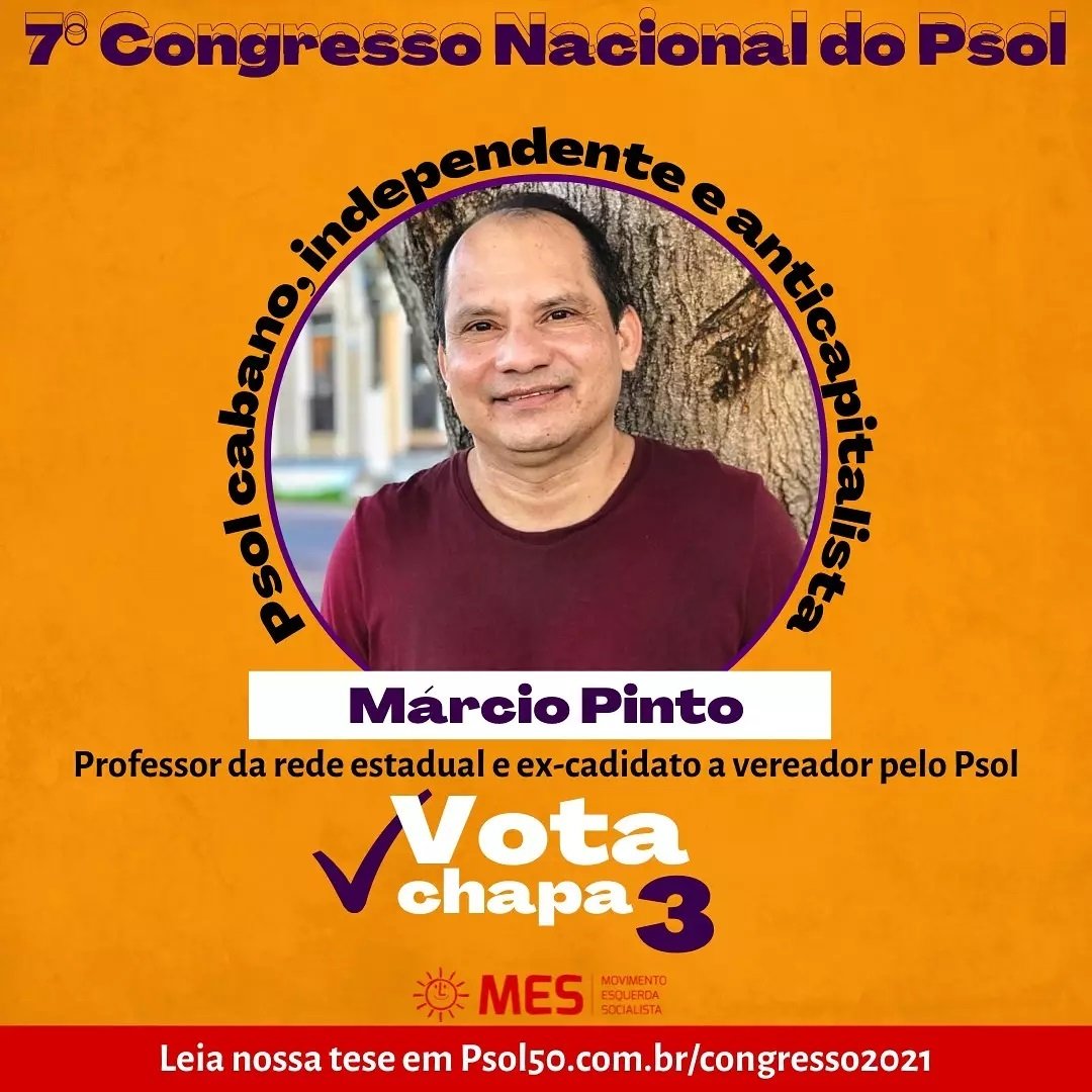 psol_santarem's tweet photo. ✊🏾 CHAPA 3 | PSOL CABANO, INDEPENDENTE E ANTICAPITALISTA ✊🏾

🗣️ Nesse sábado (14/08), das 9h às 17h, na Tv. Turiano Meira - 810 (Santa Clara), vai está ocorrendo a eleição do VII Congresso Nacional do Psol. E nós, chapa 3, te convidamos pra fazer um voto de coragem e ajudar a + https://t.co/nyok0oKk4m