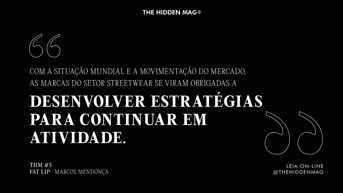 thehiddenmag's tweet photo. Estreando a coluna Fat Lip, @MarkinSays avalia alguns lançamentos do streetwear nacional que apontam os reflexos do “novo normal” na moda.
Leia mais na #THM5. https://t.co/wAZAeX8Y8e https://t.co/lTpl0UgXw6