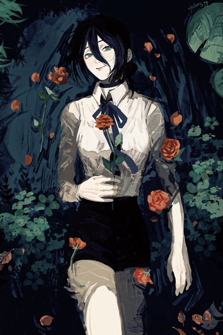 「ribbon rose」 illustration images(Popular)