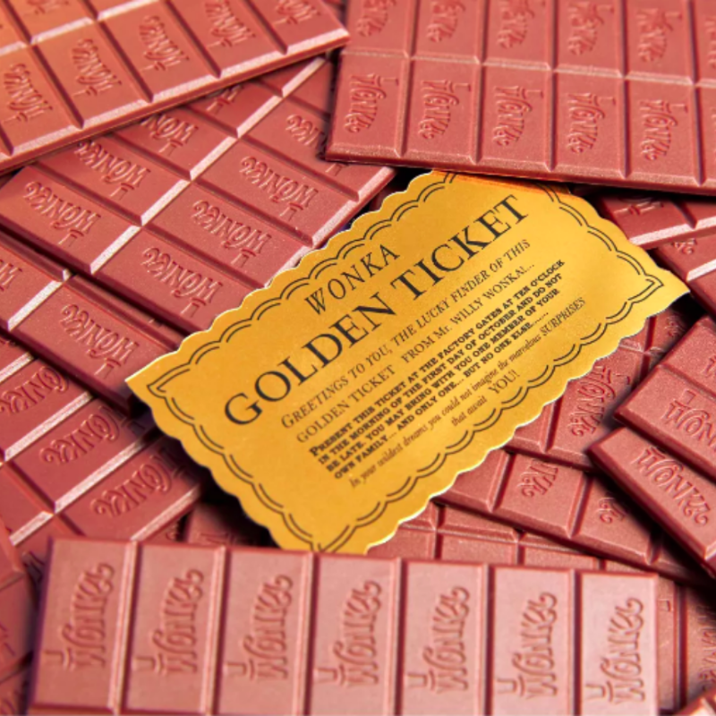 Wiggles3DGames's tweet photo. Shout out to our very own AC Atienza for designing The Golden Ticket Game, which you can find online and in stores of Target!! Play cards, steal candy, collect chocolate bars, and find the golden ticket! 
Also...those chocolate bars look DELISH! 😍😍