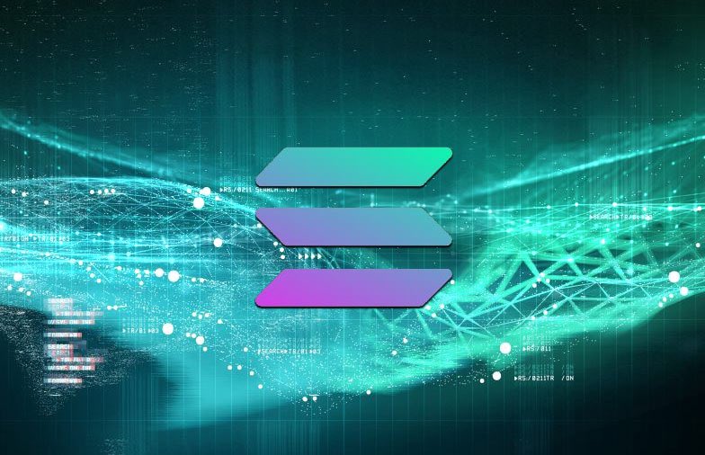 Solana blockchain platform. Solana coin. solana монета. solana токен. solana blockchain.