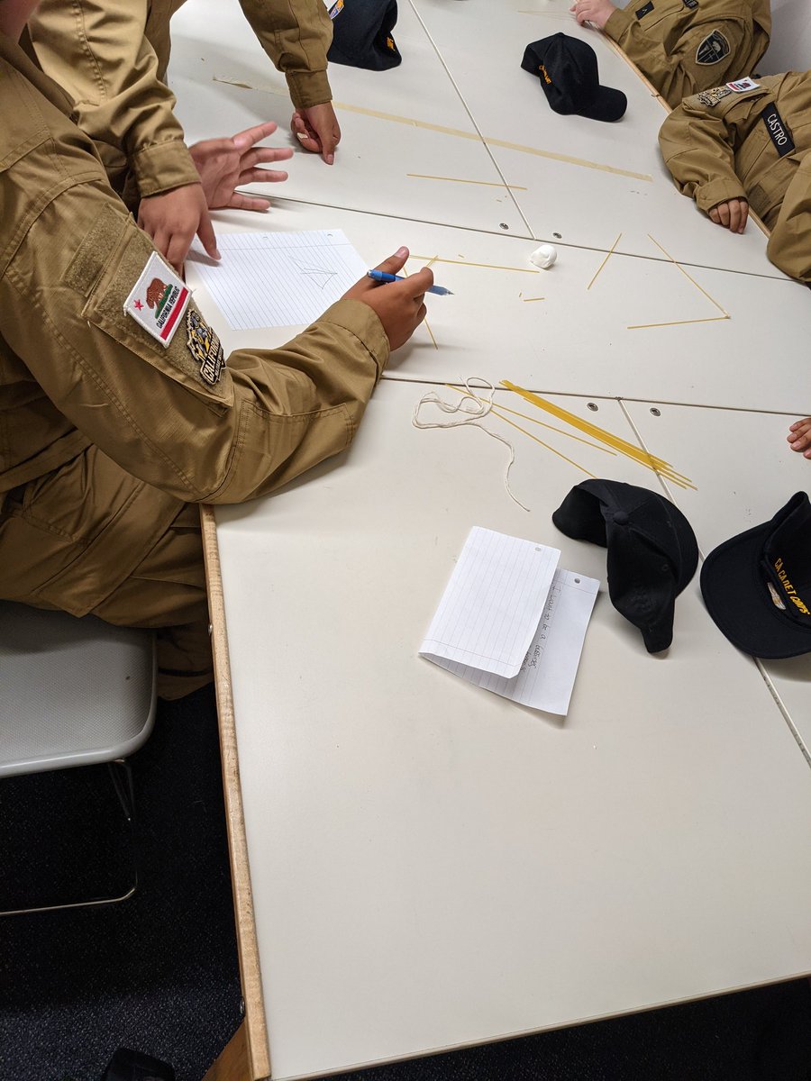 Students in my science classes <a href="/CMIPerris/">CMI Perris</a> learning about the design process via the Marshmallow challenge #cmiacademics #puhsd