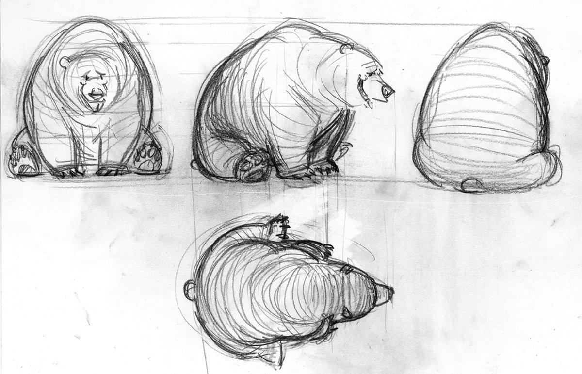 Our favorite bear, Walter!
Comment down below when you spot another 
Trash Truck character in these sketches 🦝

#TrashTruckNetflix #Animation #Netflix