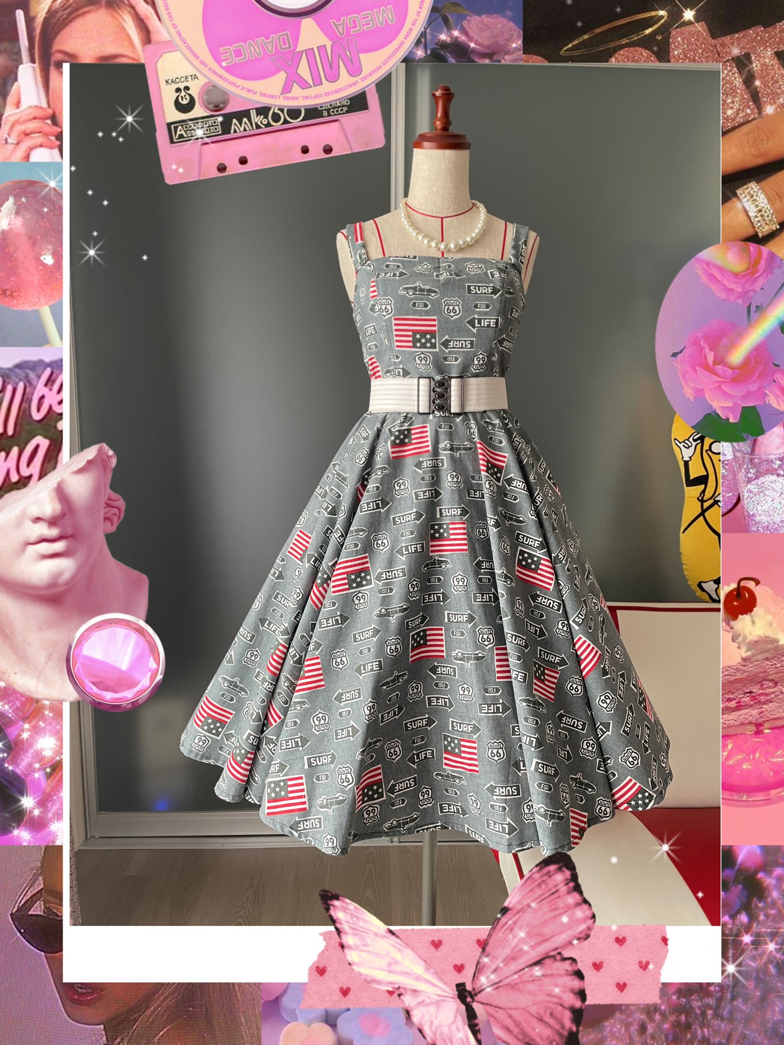 ❤ロカビリー オールディーズ キャンディ サーキュラー