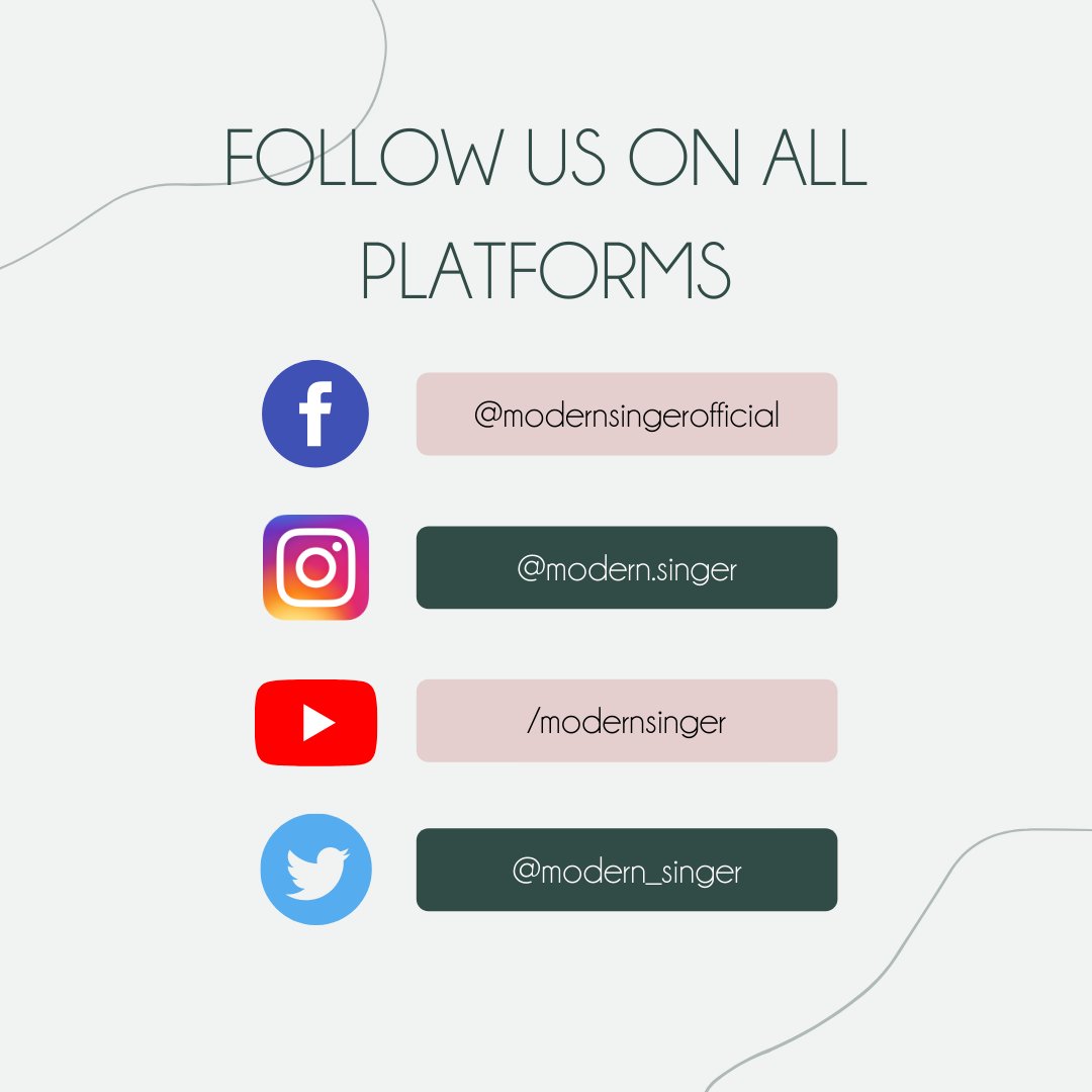 Modern_Singer's tweet image. Never miss out on articles, interviews, insight, and more. Be sure to follow us today!

#modernsinger #modernsingermag #opera #operalife #operasinger #operasingerlife #singer #singerlife #soprano #mezzo #mezzosoprano #tenor #baritone #bass