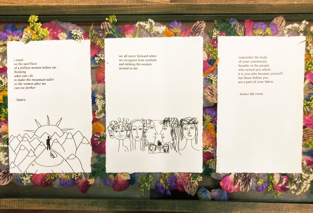 NicoleNugentPhD's tweet photo. Thinking today of #RIResilienceLab forever members @JGajewski_Nemes and @AnnieResnikoff .
“i stand
on the sacrifices
of a million women before me
thinking
what can i do
to make this mountain taller
so the women after me
can see farther
- legacy”
Rupi Kaur https://t.co/8esqSo4PhK