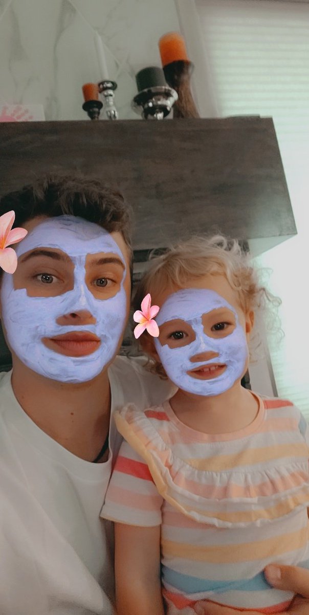 My baby sister and I playing  with <a href="/Snapchat/">Snapchat</a> filters.