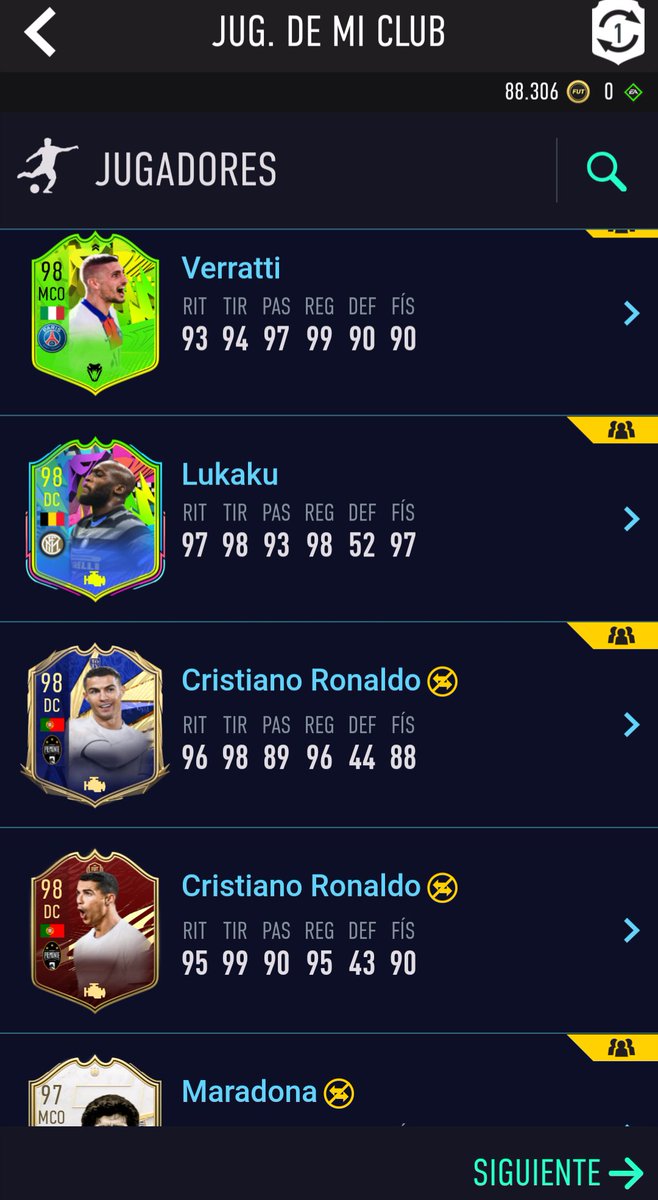 Sntiig's tweet photo. @EASPORTSFutbol 1 Cristiano en los TOTY y otro en los TOTS https://t.co/JoZgkiBWTG