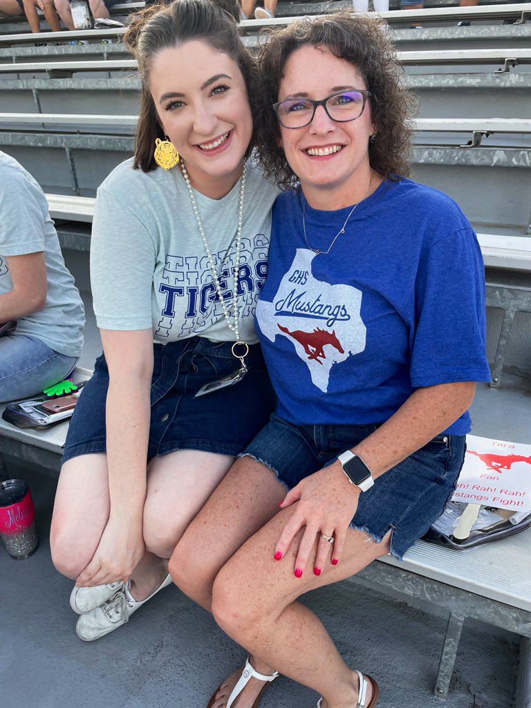 When I say that GCISD is family, I’m not exaggerating! I am so thankful to be teaching in a wonderful district with my actual family! #teachingwithmyparents #WeAreGCISD #TESleads #GHSunity #TeachingFutureMustangs