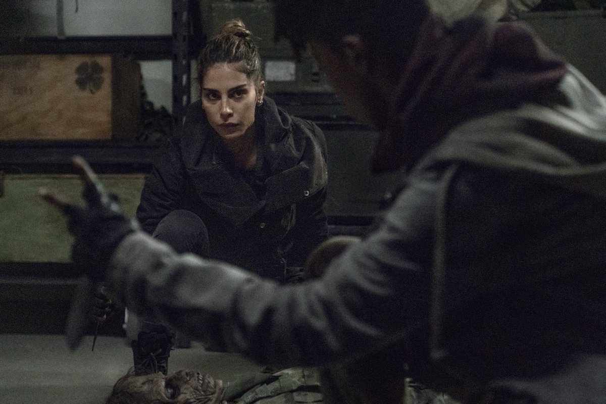 NEW PHOTOS from Season 11 of #TheWalkingDead featuring Eugene, Kelly, and Magna!