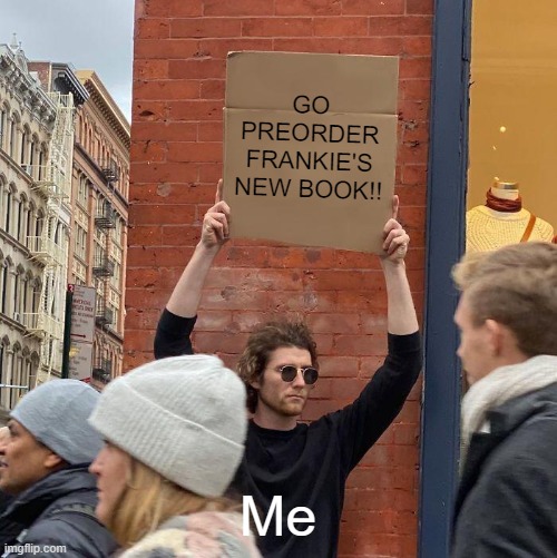 memesofmimir's tweet photo. Go preorder the book!! Make Frankie a happy Frankie!! @AuntChaotic #SpellsForChange
https://t.co/IT0TSBLF9C https://t.co/YdQlpRzWdc