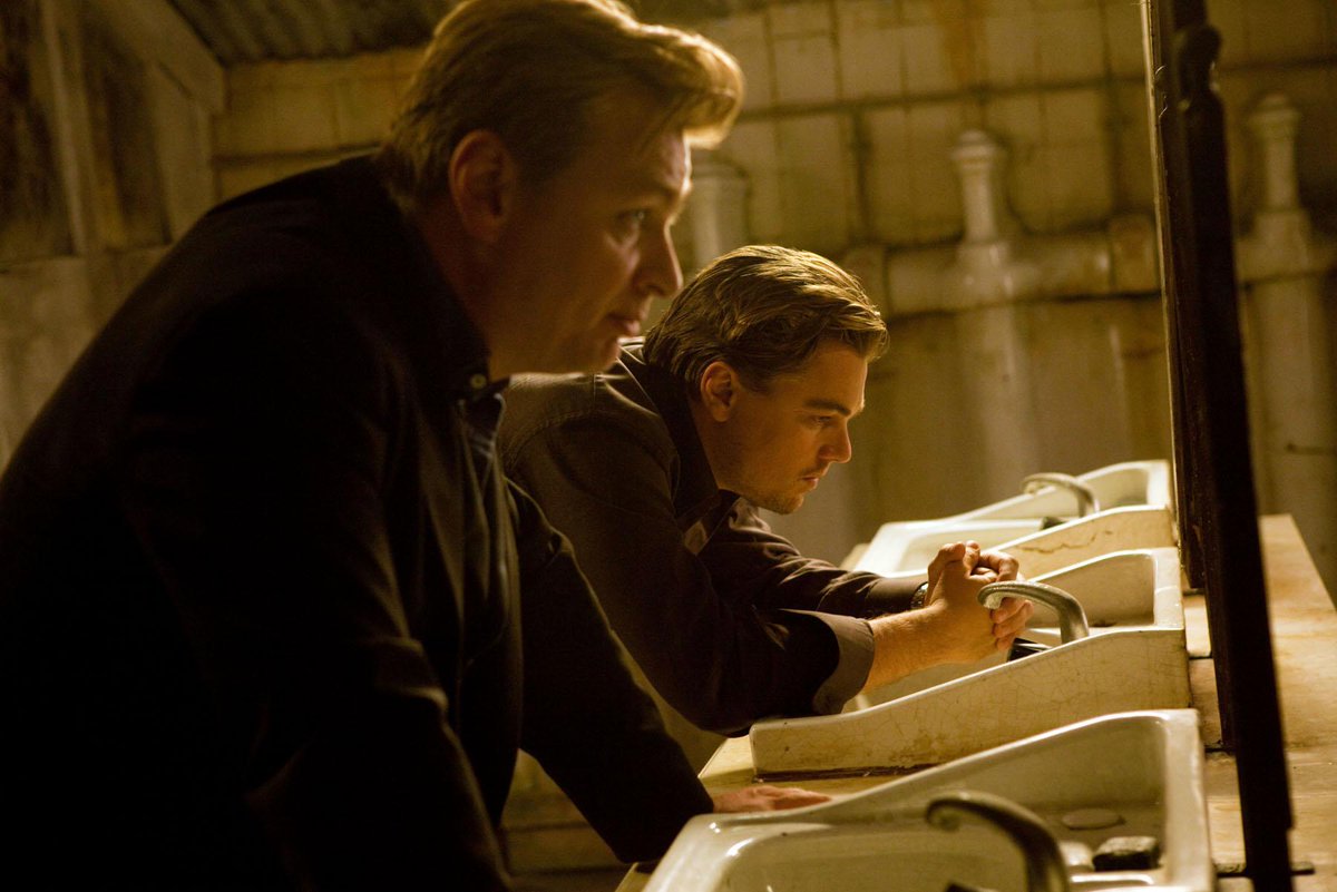filmfest's tweet photo. Behind the scenes on Inception with Christopher Nolan and @LeoDiCaprio ๐ฌ
#InceptionWeek #ChristopherNolanMonth https://t.co/XpHkNsDIQg