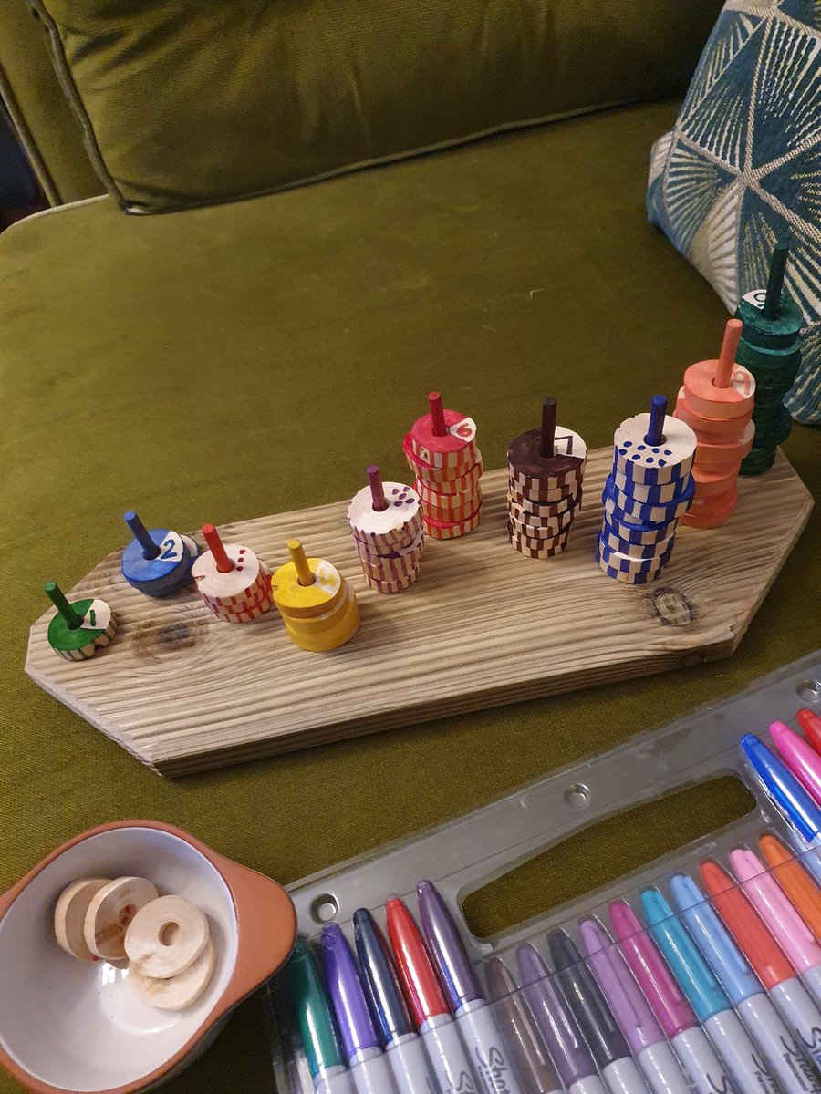 Lillywh's tweet image. Back to work Monday #homemaderesources #earlyyearsnumeracy #colourmatching