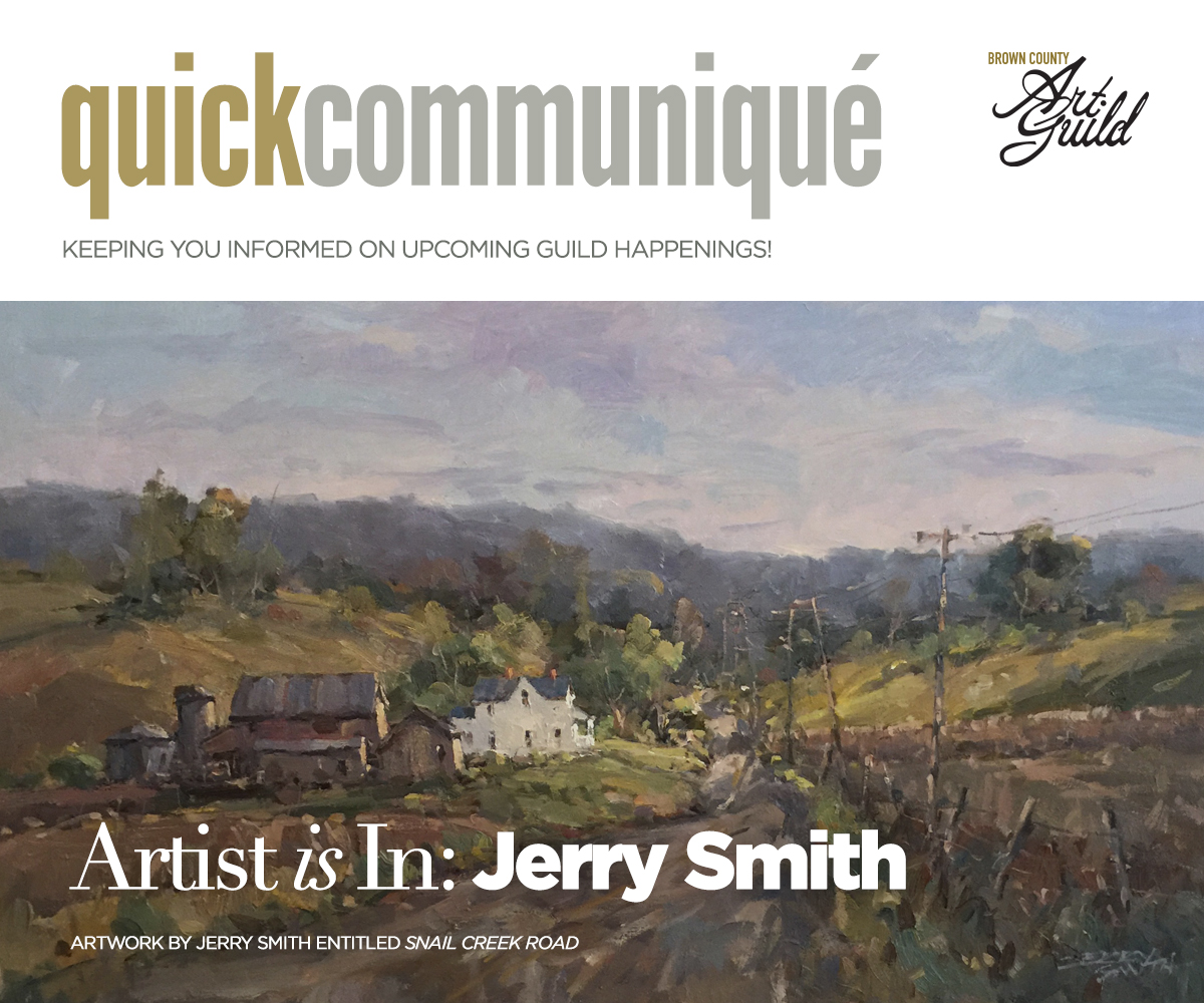 "Artist is In" with Jerry Smith conta.cc/3lnN9cj