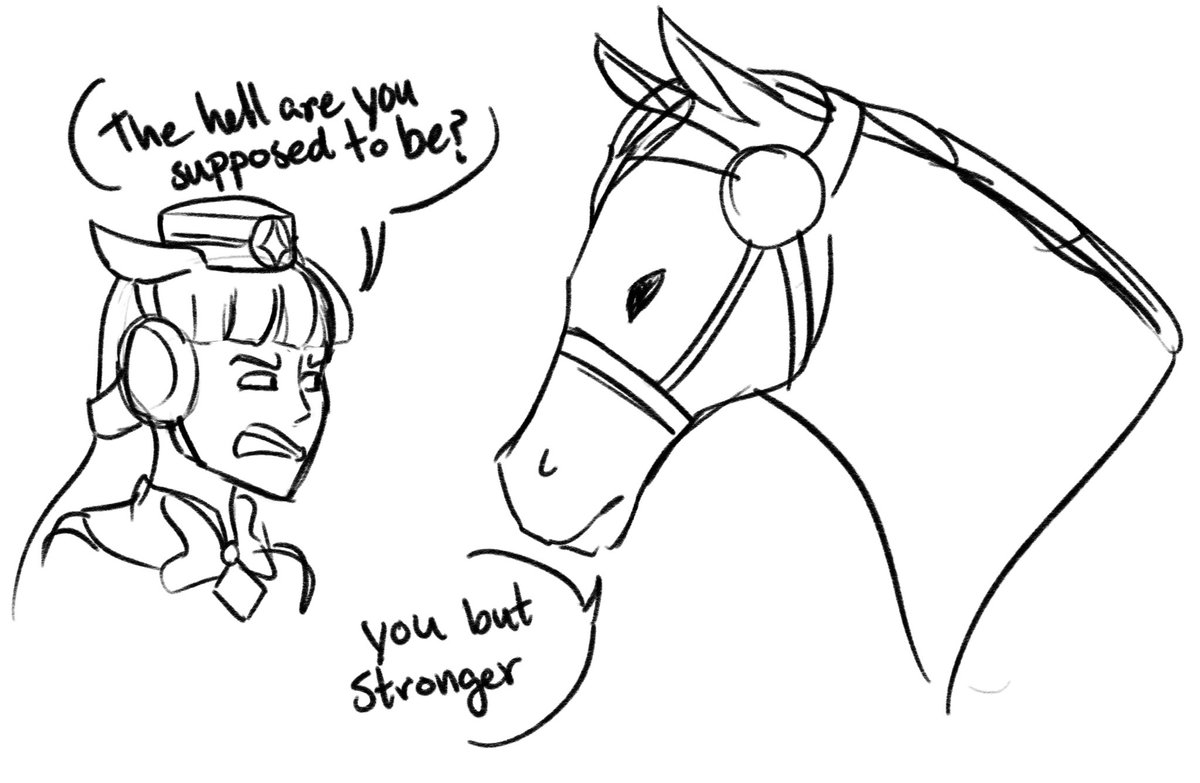 typo on Twitter "im so glad that the horse girls dont know what the fuck a horse is…