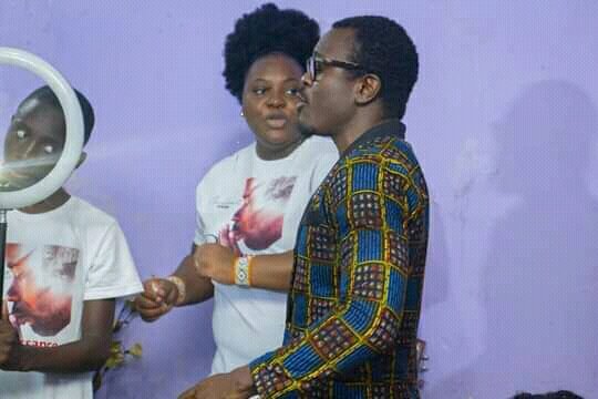 SBitom's tweet image. Worship with brother Michel and sister Ursula.