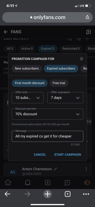 My expired customers get 70% off as well. Hop on. If you refer you get a month free 😘 #linkinbio #onlyfans<a href="/tag/linkinbio"class="tags"><span>#linkinbio</span></a><a href="/tag/subscribetoday"class="tags"><span>#subscribetoday</span></a><a href="/tag/onlyfans"class="tags"><span>#onlyfans</span></a><a href="/tag/subscribeandbust"class="tags"><span>#subscribeandbust</span></a>