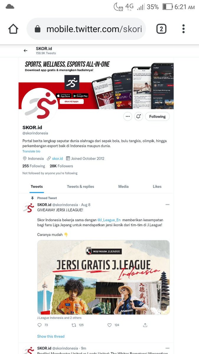 a_rohim's tweet photo. @skorindonesia Join min..
Manager : Abdul Rohim
Tim : Merah Putih Fc https://t.co/6uLXdM9j6q