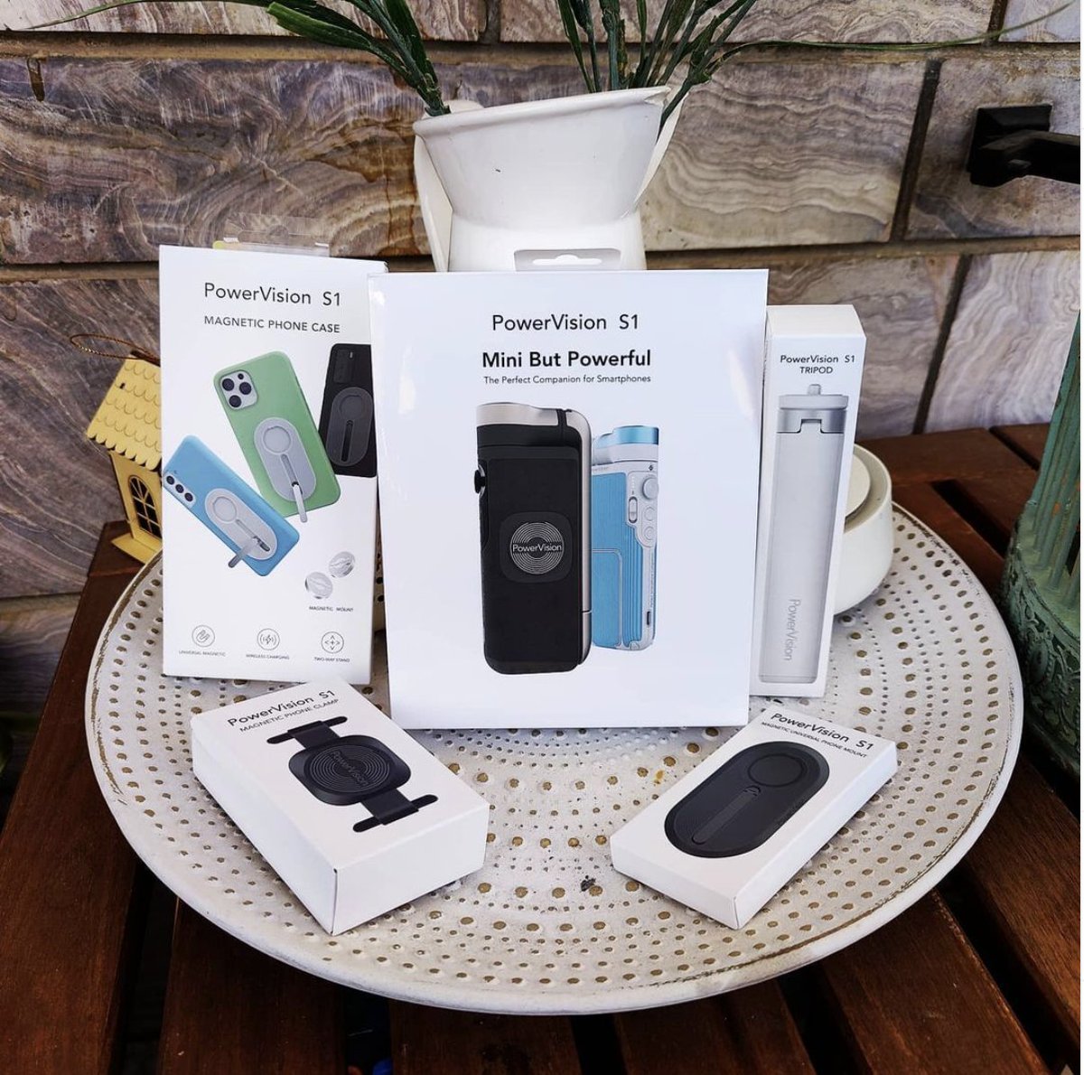 PowerVision S1ブラック MAGNETIC PHONE CASE付き 激安通販 30%割引