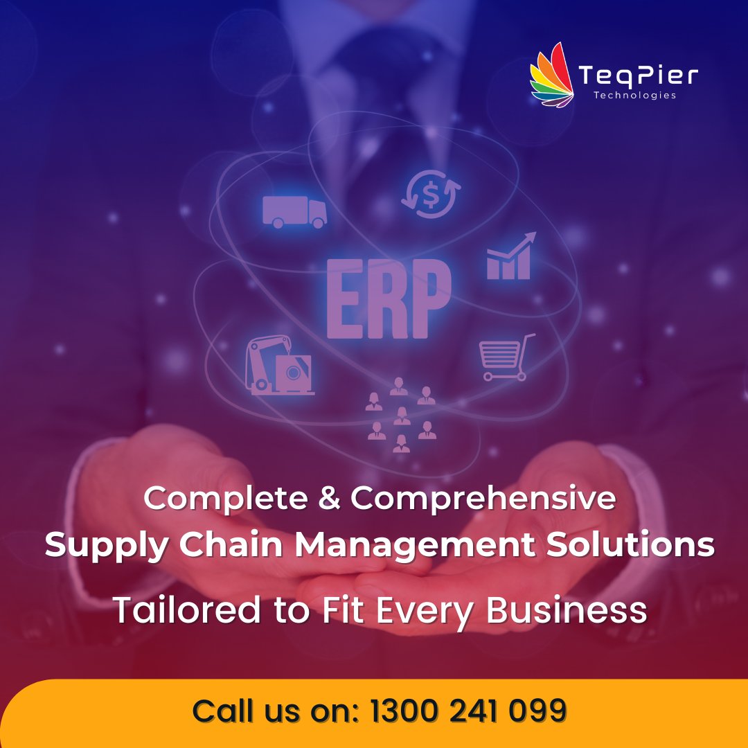 teqpier's tweet photo. Teqpier's ERP solutions help automate and simplify your core business operations!

Get a consultation today: 
info@teqpier.com.au
1300 241 099

#teqpier #Australia  #erp #erpsoftware #erpbenefits #solutions https://t.co/dafOfJ4snk