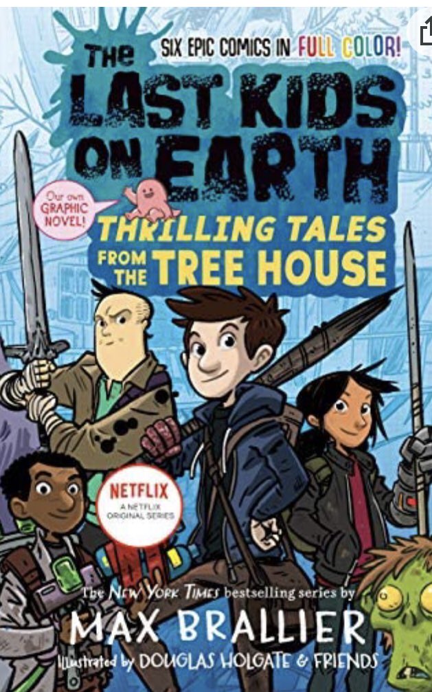 🎉Friday Night Raffle🎉 Follow author <a href="/lastkidsonearth/">The Last Kids on Earth</a> &amp; indie bookstore @LiftBridgeBooks &amp; retweet by 6pm 8/14 for a chance to win graphic novel #TheLastKidsOnEarth 💙🗡💙🗡💙🗡💙🗡💙🗡💙<a href="/VikingBooks/">Viking Books</a> #fridaynightraffle #MaxBrallier #DouglasHolgateandfriends