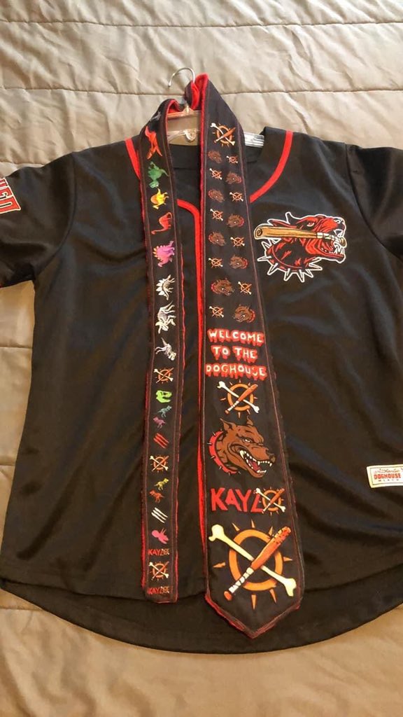 TheGoonski's tweet photo. @KayzoMusic I made you this tie for lost lands 2019, any chance I can get it to you tonight at @missionballroom ? https://t.co/ceqibLe2Db