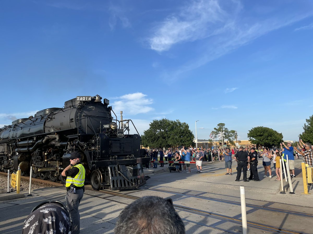 DENTONPD's tweet photo. Big Boy is here, Denton! Stay safe and keep an eye out for pedestrians. https://t.co/zRyTqb3H0O