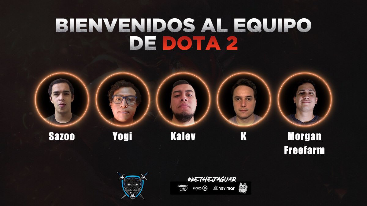 TeamMayan's tweet photo. Hoy se presentan a los meros meros en DOTA 2😏🔥🔥
⚠️Teniendo a los mejores de los mejores en Guatemala, les presentamos a nuestro roster 2021-2022
Serán los jaguares representantes en los eventos guatemaltecos e internacionales 🙌🏻🔥
#BeTheJaguar #NotThePrey 🐆🐆 https://t.co/7EEjF8U8h5