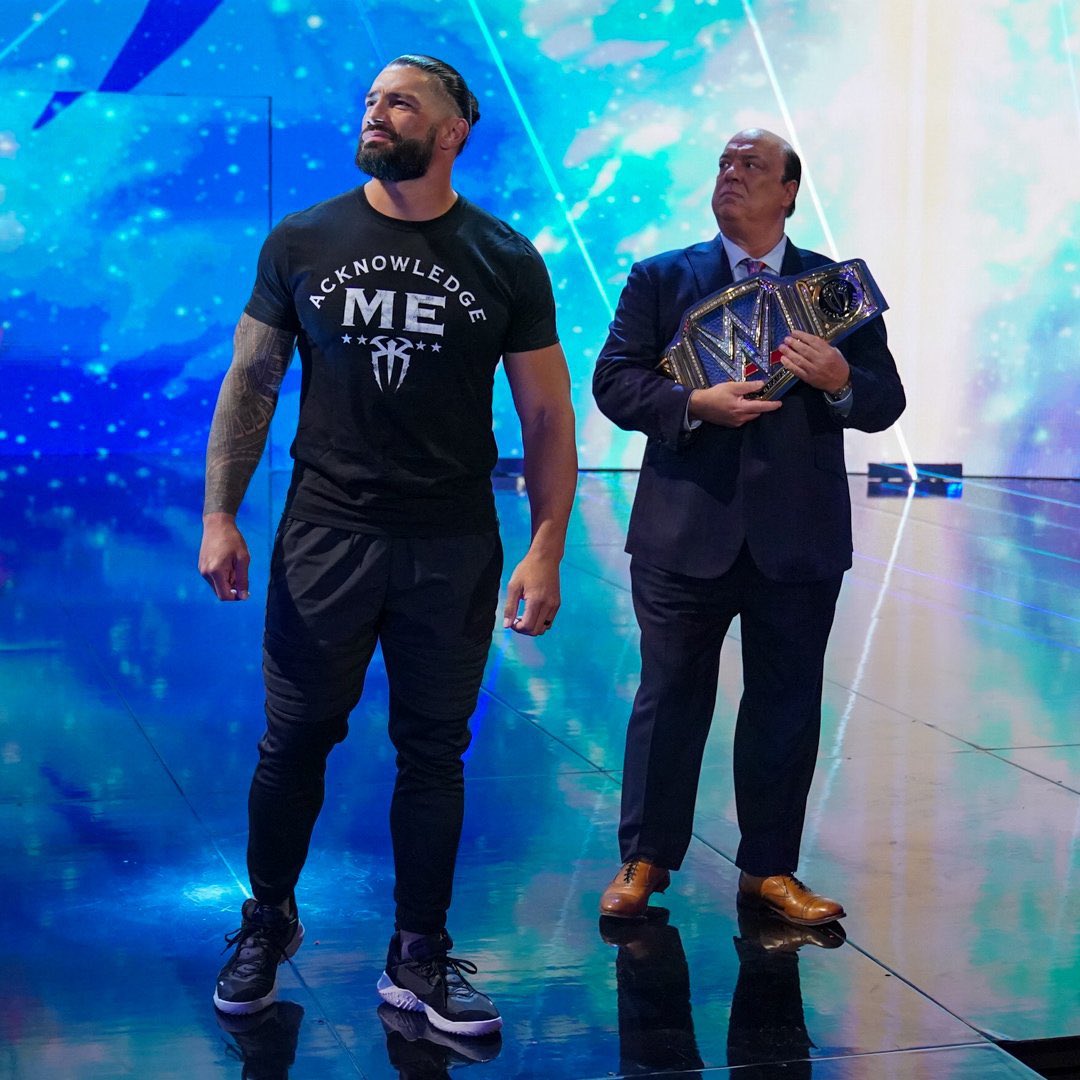 Acknowledge Him! 
#RomanReigns #SmackDown