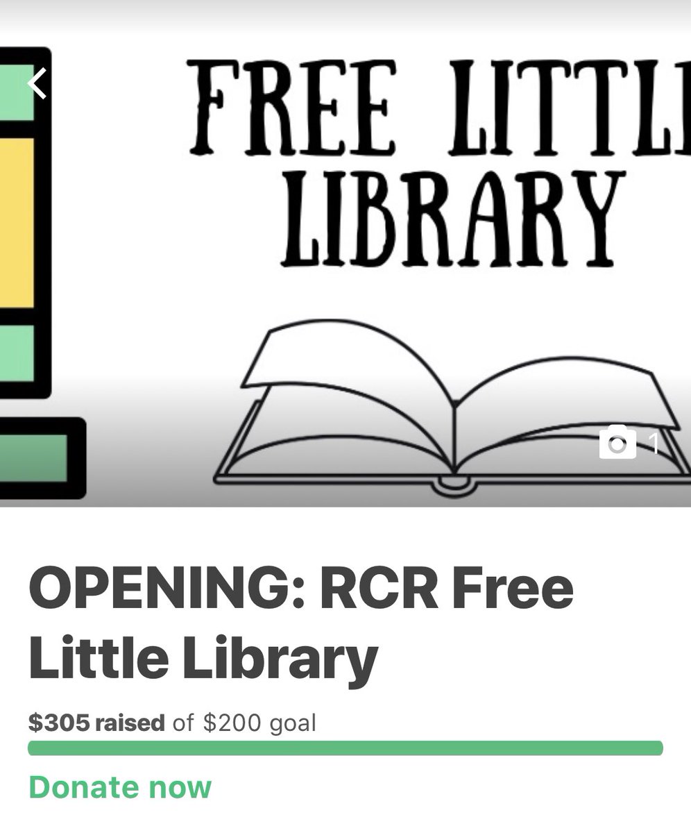 RC_Rising's tweet photo. THANK YOU! 

Yesterday, we exceeded our fundraising goal for the grand opening of our first two little libraries in the City of Huron and City of San Joaquin. 

Stay tuned for updates of our second little library opening in the City of San Joaquin tomorrow morning! https://t.co/xfMcsuzkXA