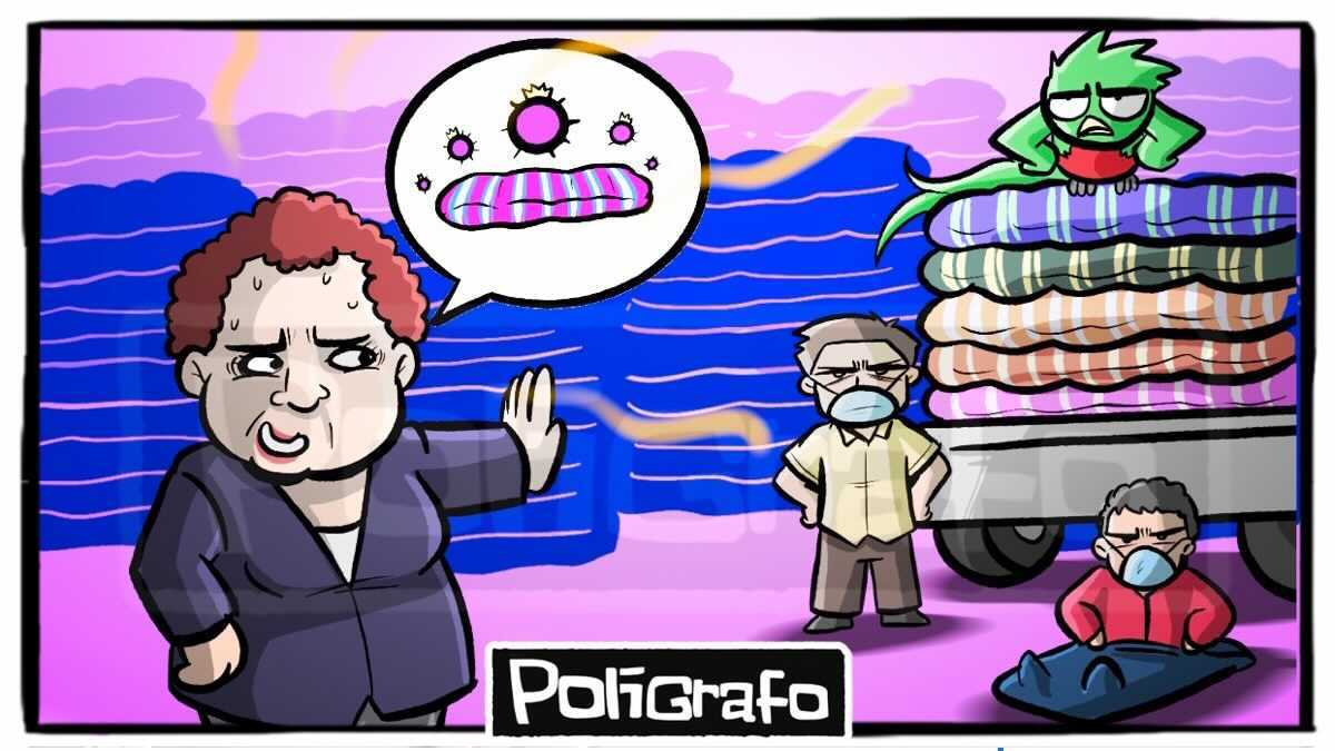 PoligrafoG's tweet photo. Salud no utilizará las donaciones de colchonetas hechas por ciudadanos

https://t.co/KK11hWnbjO

Ministerio de Salud rechaza las donaciones de colchonetas para pacientes de Covid-19 atendidos en el Parque de la Industria

#Guatemala #DonaciónDeColchonetas #hospitaltemporal https://t.co/dSAcsAS1E7