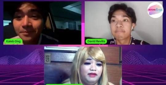 CatherineCoz19's tweet photo. Last night at Bigating Talkshow Segment of Ma @MharzMath😊😊 With his 2 special guest #KalVid @Kaleb_Ong @_davidrevilla ❤❤ Cast of #LoveIs at @BrightA3_ph YT Channel..
Premiere Ep is on August 28, 2021 8pm..
#LoveIs
#BAE
#KalVid
#VladPoy https://t.co/5wKwPWl8bJ