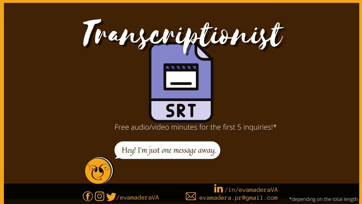 evamaderaVA's tweet image. Ever wonder why  people get hooked on TV series even though they don’t speak the language used? 

Yes, you got it right! SUBTITLES
Hmm...Think about where putting subtitles to your videos can take you and your business. 💭😉
#evamaderaVA #expressive #EMVirtualAssistantServices