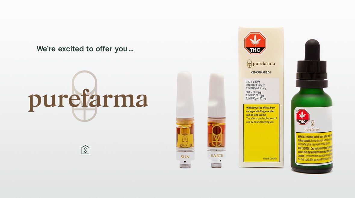 Purefarma products are now at <a href="/Shelter_Market/">Shelter Market</a>! We'll be highlighting new products over the week - including a first-ever product for the Market! Stay tuned... 💨💨
<a href="/HeritageCann/">Heritage Cannabis</a> 

bit.ly/3iLR3u0