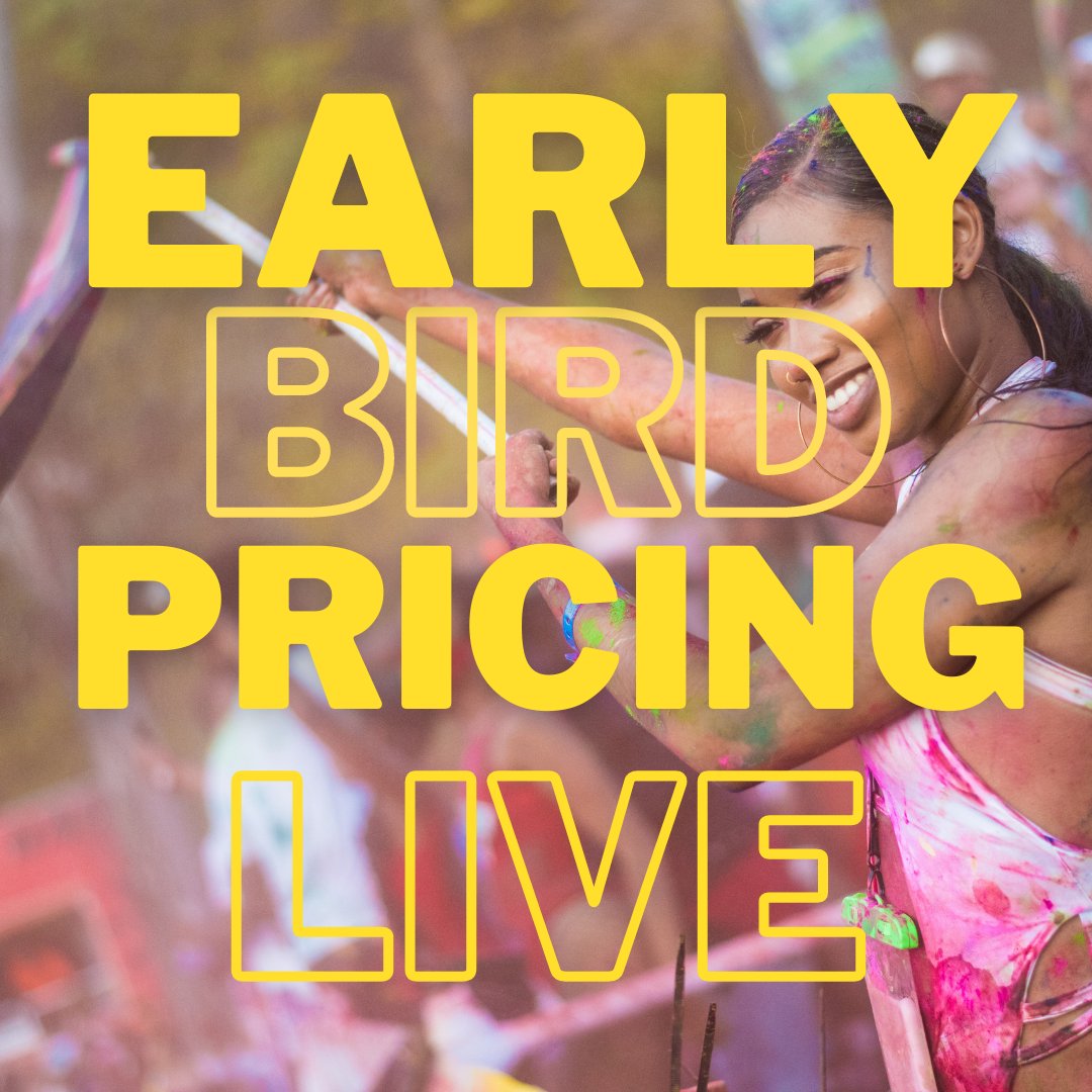 IslandSeaFest's tweet photo. Full Early Bird Pricing is live on our website now! 💬 

➡️ LINK IN BIO ⬅️ 

🎟️ Don't miss out on these amazing rates🏝️ 

Hold Your Spot offer closes on 8/26/21 &amp; base rates will go up on 9/4/21❗

#IslandSeaFest #TrinidadCarnivalCruise https://t.co/9t2Npkw444