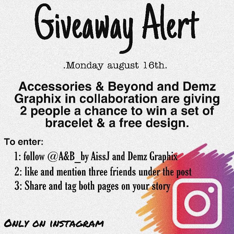 AissJayy's tweet photo. There’s a giveaway going on ,on my Instagram Business Page ! Got an IG account rush now to participate! To enter go by those three steps and be the lucky winner Thank you 🤝 #onlyonIG https://t.co/gUuPYqv9O5