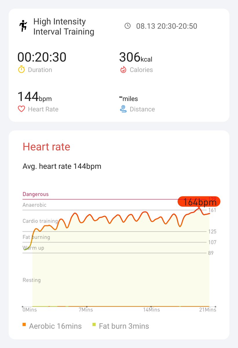 15/18 #hiitchallengewithTicWatchE3 <a href="/Mobvoi_Official/">Mobvoi_Official</a>