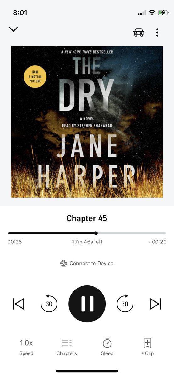 DoddsMedia's tweet photo. This was a fun read! Suspenseful! Loved the narrator!@MoorheadSchools @janeharperautho @ShanahanMTL @audible_com https://t.co/T290eIi1CD