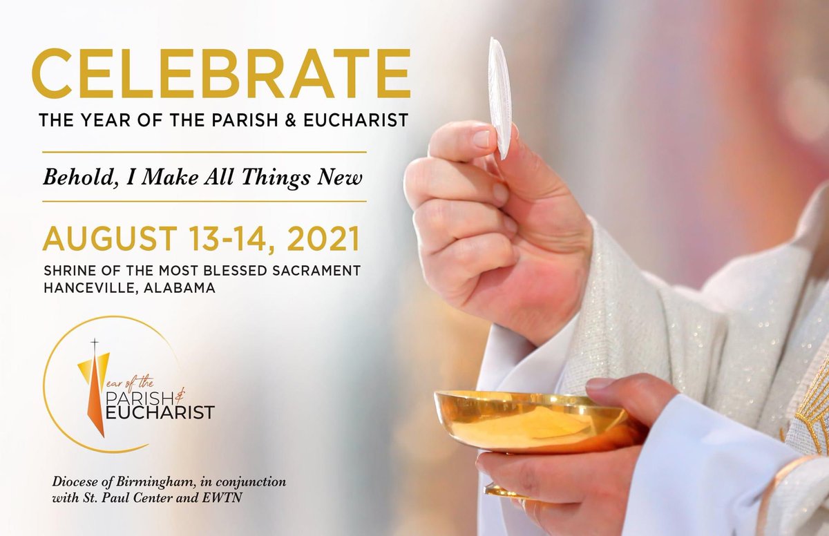 “Behold, I Make All Things New.” Spend time with Jesus tonight. Eucharistic Adoration begins at 6 p.m. at <a href="/OLAMShrine/">Shrine of the Most Blessed Sacrament - OLAMShrine</a>, Msgr. Eugene Morris will offer reflections at 7 p.m. followed by the Eucharistic Procession.  
 
For more information, go to bhmdiocese.org #bhmcatholic