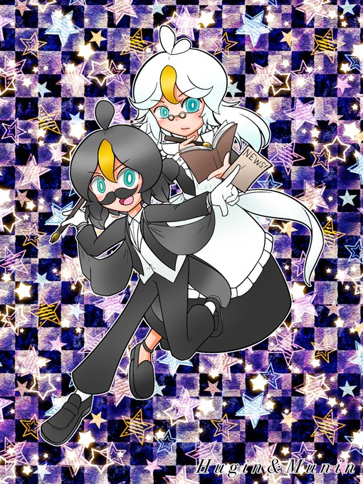フギンとムニンのtwitterイラスト検索結果 フギンとムニンのtwitterイラスト検索結果