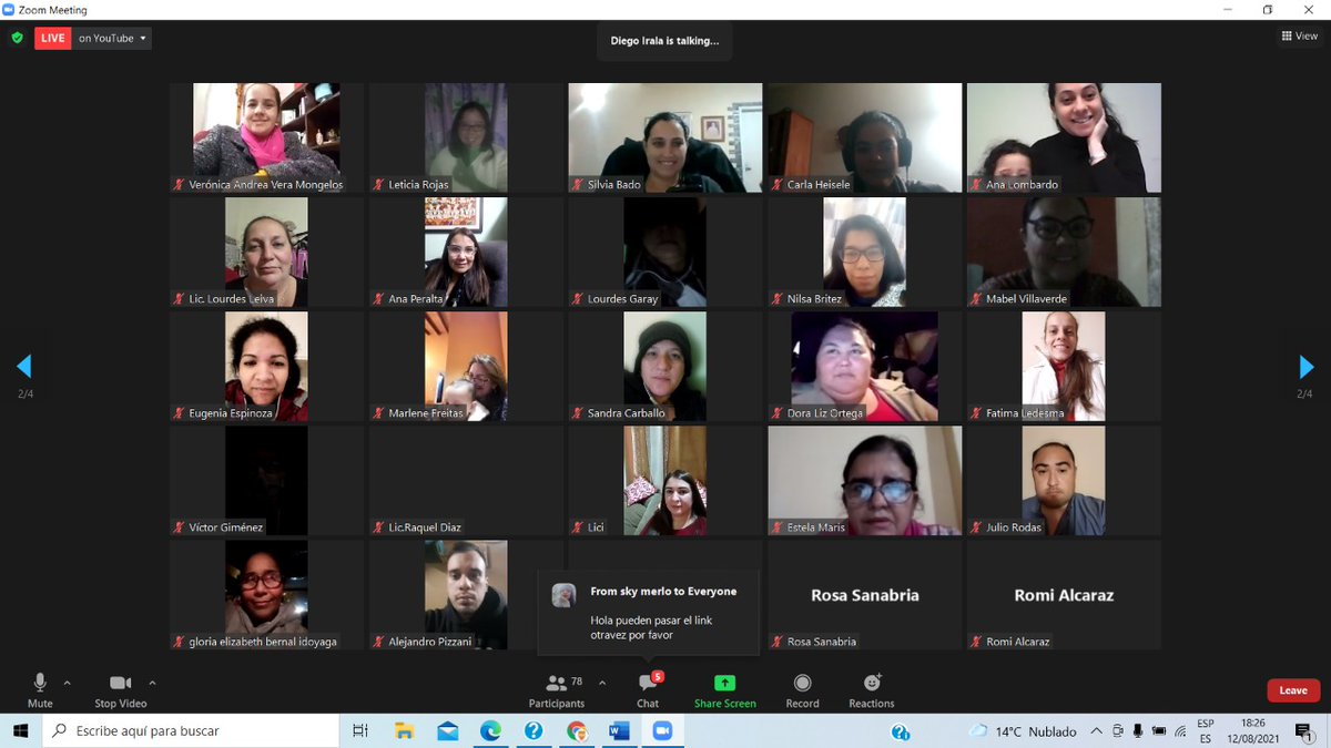 itslhcdparaguay's tweet photo. #Clase_17 del Curso Virtual de "#Habilidades_de_Gestión", a cargo de la Prof. Lic. #Olga_Ovelar y el Prof. Lic. #Erico_Recalde. Desarrollado los días jueves y el último martes de cada mes, de 17:00 a 19:00 horas. Organizado por: @Sinafocal, con el apoyo del @itslhcdparaguay. https://t.co/GQgY6tyxIZ