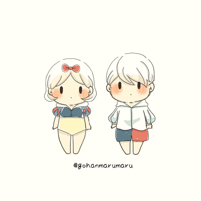 ディズニーカップルのtwitterイラスト検索結果
