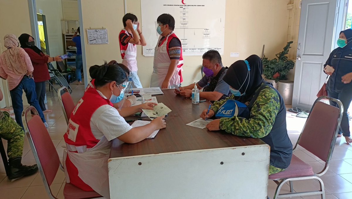 Sedang brlangsung Prog. Derma Darah Anjuran <a href="/RELAKUDAT/">RELA KUDAT</a> brsama Tabung Darah Hspital Kudat.

#SetitikDarahSejutaHarapan
#KitaJagaKita
#SetiaBerbakti