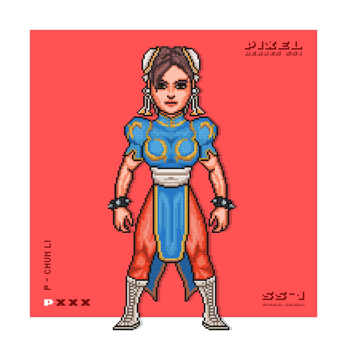 CryptoVonDoom's tweet photo. The upcoming @_pixelheroes #StreetFighter series is going to be INSANE 🔥🔥 https://t.co/kwJ9bZLJH8
