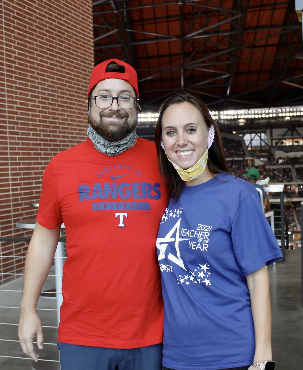 ESCRegion11's tweet photo. Region 11 Teachers of the Year were recognized at tonight’s Rangers game. Do you have a pic to share? Keep this thread going! Know someone pictured? Tag them! #region11proud @TexasRangersPR https://t.co/Wlkd8RkKEd